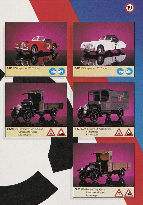Seite 19 Corgi Toys Katalog 1985