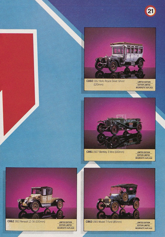 Seite 21 Corgi Toys Katalog 1985