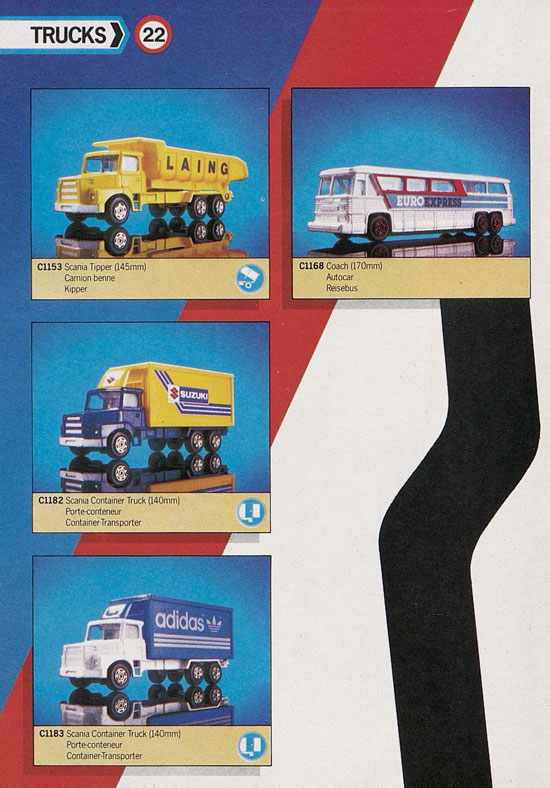 Seite 22 Corgi Toys Katalog 1985