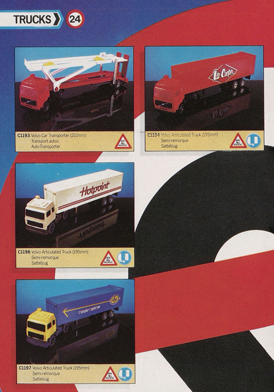 Seite 24 Corgi Toys Katalog 1985