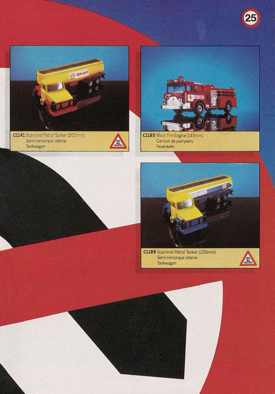 Seite 25 Corgi Toys Katalog 1985