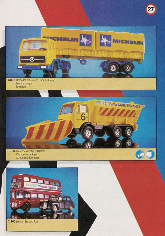 Seite 27 Corgi Toys Katalog 1985