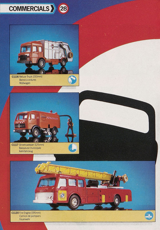 Seite 28 Corgi Toys Katalog 1985