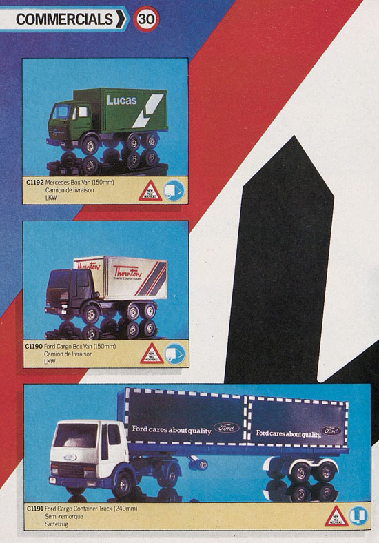 Seite 30 Corgi Toys Katalog 1985