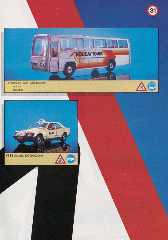 Seite 31 Corgi Toys Katalog 1985