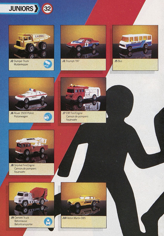 Seite 32 Corgi Toys Katalog 1985