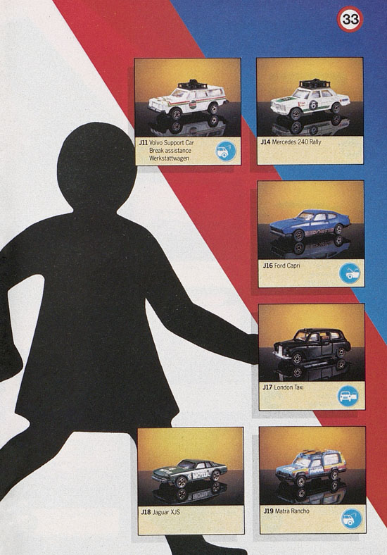 Seite 33 Corgi Toys Katalog 1985