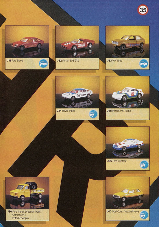 Seite 35 Corgi Toys Katalog 1985