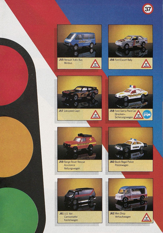 Seite 37 Corgi Toys Katalog 1985