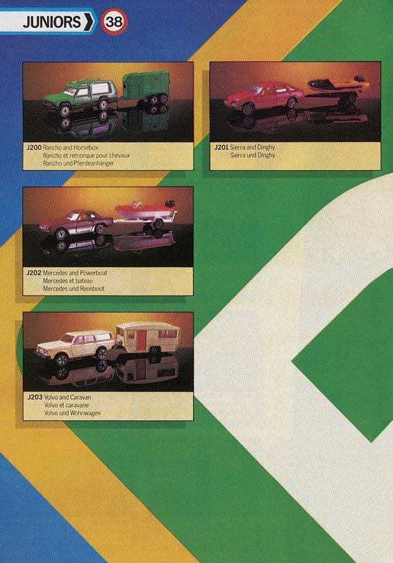 Seite 38 Corgi Toys Katalog 1985
