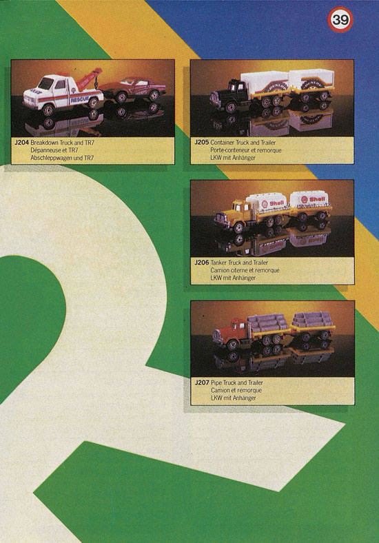 Seite 39 Corgi Toys Katalog 1985