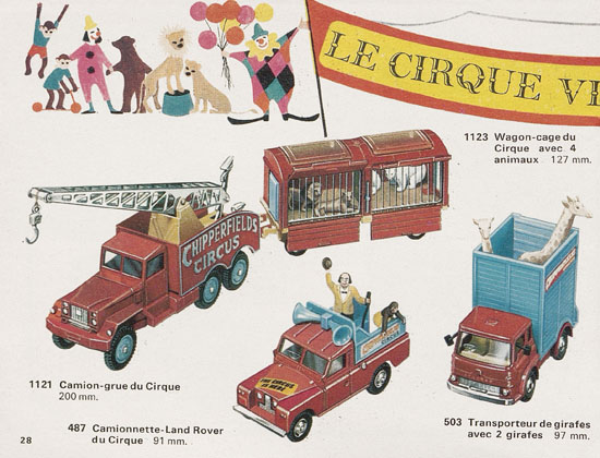 Corgi Toys Katalog 1968