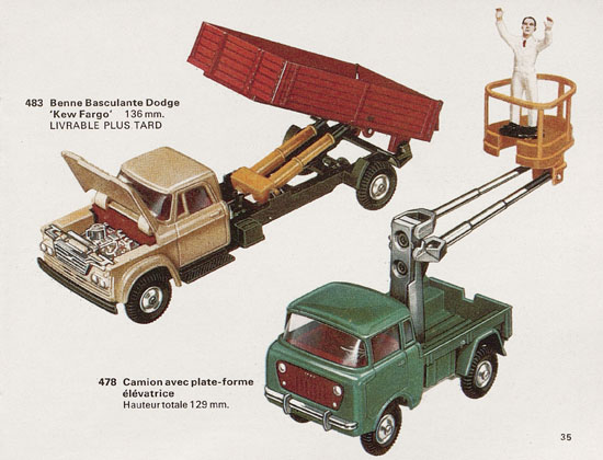 Corgi Toys Katalog 1968