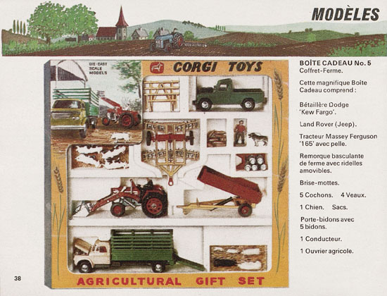 Corgi Toys Katalog 1968