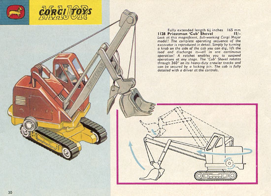 Seite 30 Corgi Toys Katalog 1963-1964