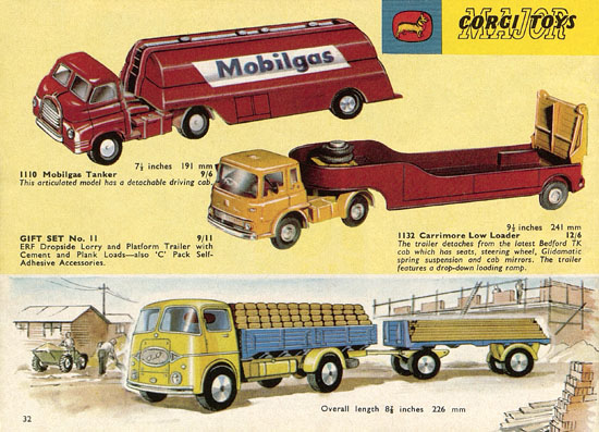 Seite 32 Corgi Toys Katalog 1963-1964