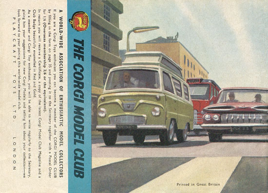 Seite 36 Corgi Toys Katalog 1963-1964