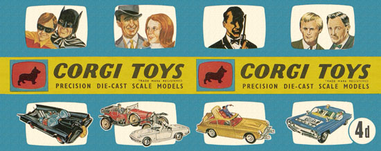 Seite 1 Corgi Toys catalog 1966