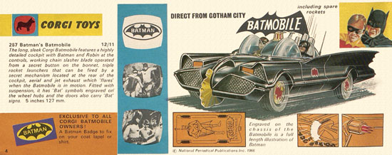 Seite 4 Corgi Toys catalog 1966