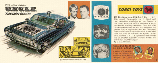Seite 5 Corgi Toys catalog 1966