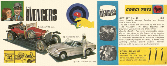 Seite 7 Corgi Toys catalog 1966