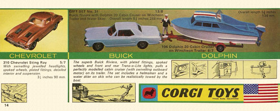 Corgi Toys catalog 1966