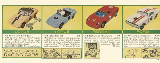 Corgi Toys catalog 1966