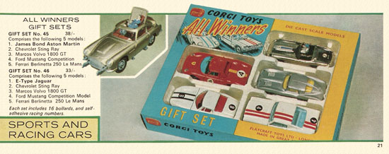 Seite 21 Corgi Toys catalog 1966