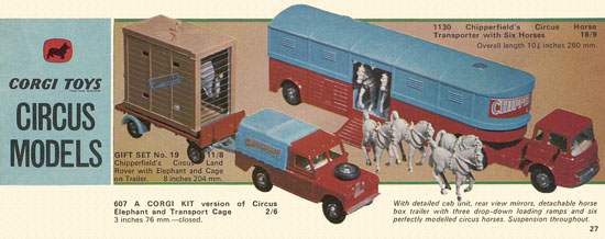 Corgi Toys catalog 1966