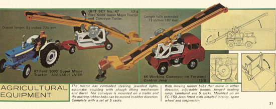 Seite 31 Corgi Toys catalog 1966