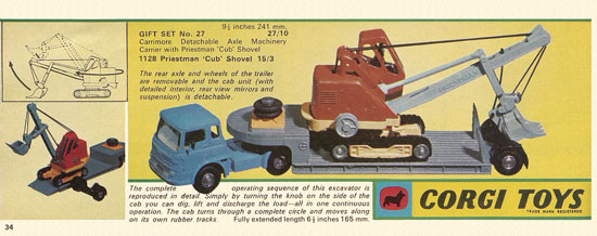 Seite 34 Corgi Toys catalog 1966
