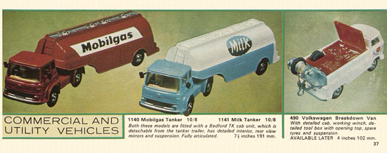 Seite 37 Corgi Toys catalog 1966