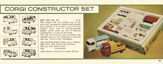 Seite 41 Corgi Toys catalog 1966