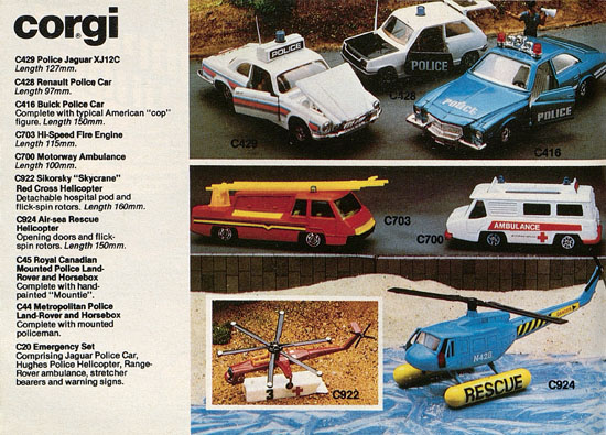 Corgi Toys catalog 1978