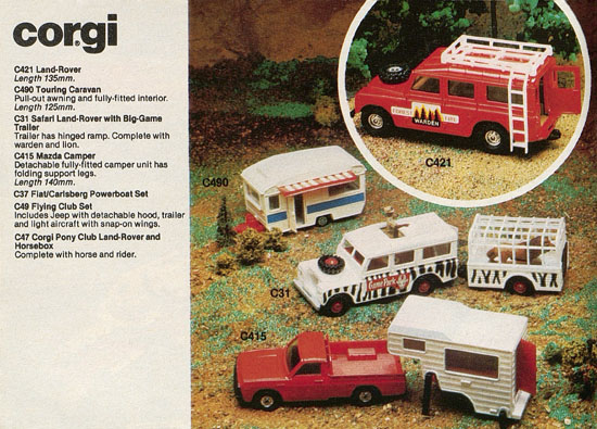 Corgi Toys catalog 1978