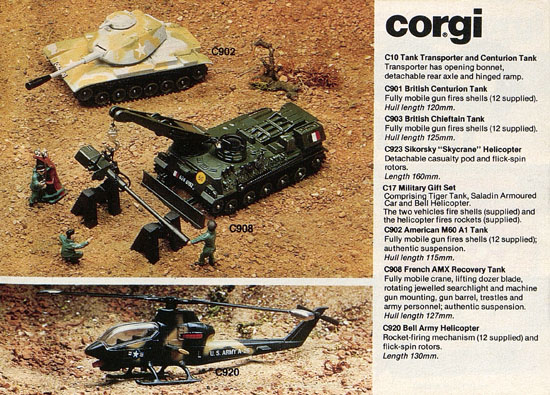 Corgi Toys catalog 1978