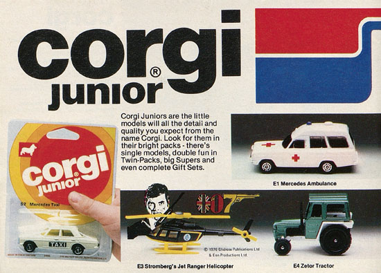 Corgi Toys catalog 1978