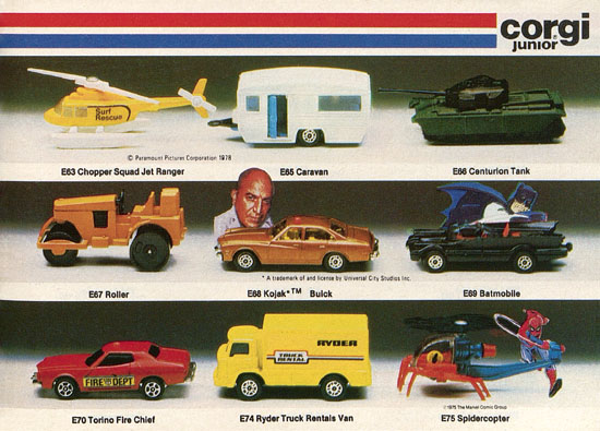 Corgi Toys catalog 1978