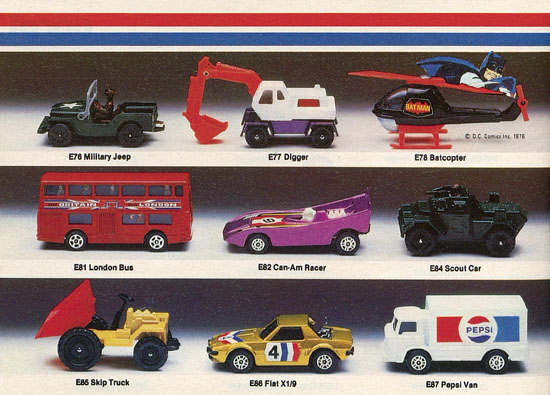 Corgi Toys catalog 1978