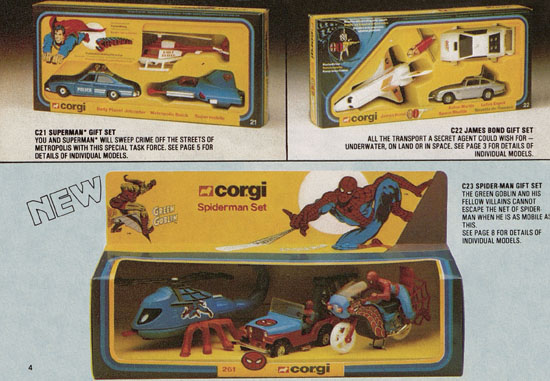 Corgi Toys catalog 1980