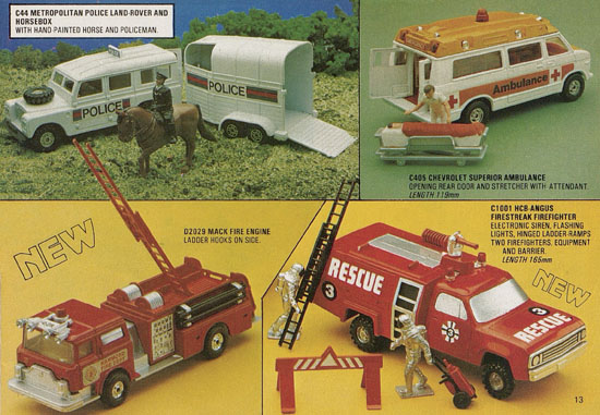 Corgi Toys catalog 1980