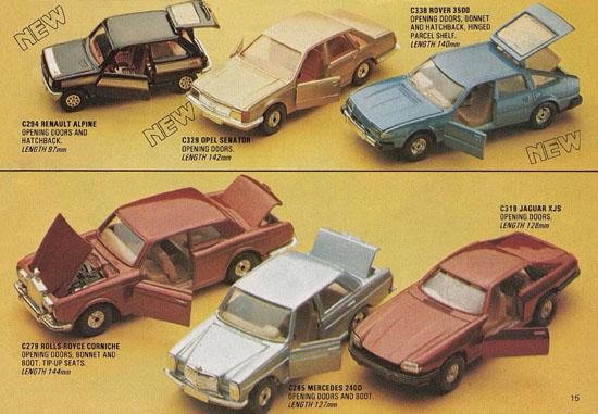 Corgi Toys catalog 1980