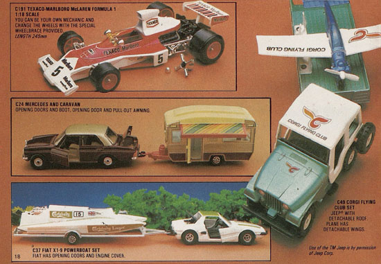 Corgi Toys catalog 1980