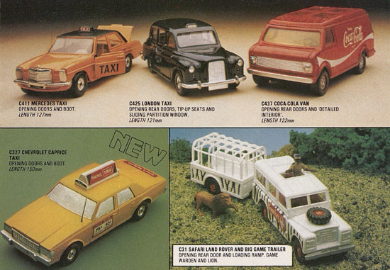 Corgi Toys catalog 1980