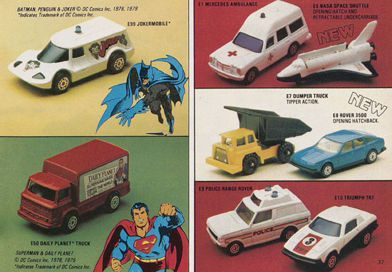 Corgi Toys catalog 1980