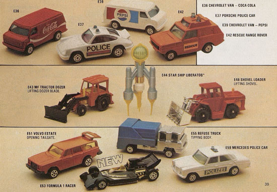 Corgi Toys catalog 1980