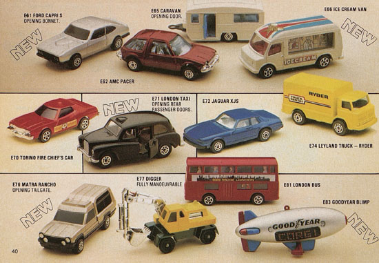 Corgi Toys catalog 1980