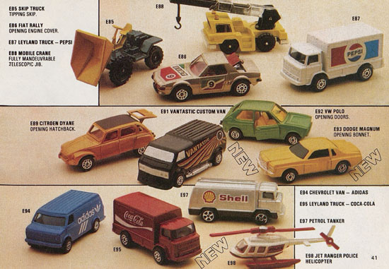 Corgi Toys catalog 1980