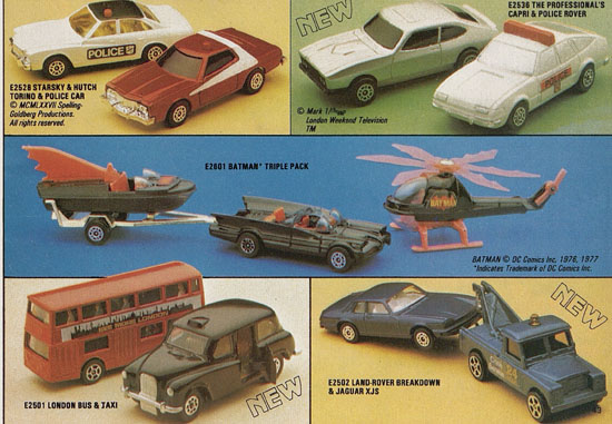 Corgi Toys catalog 1980