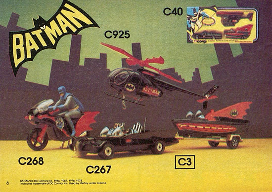 Corgi Toys catalog 1981